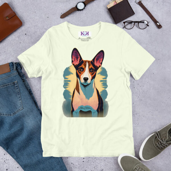 Basenjis dog Unisex t-shirt - Image 11