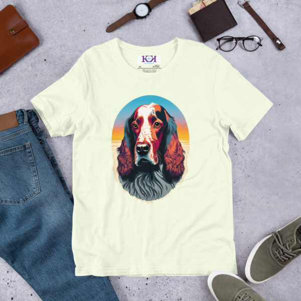 English Setters dog Unisex t-shirt - Image 11