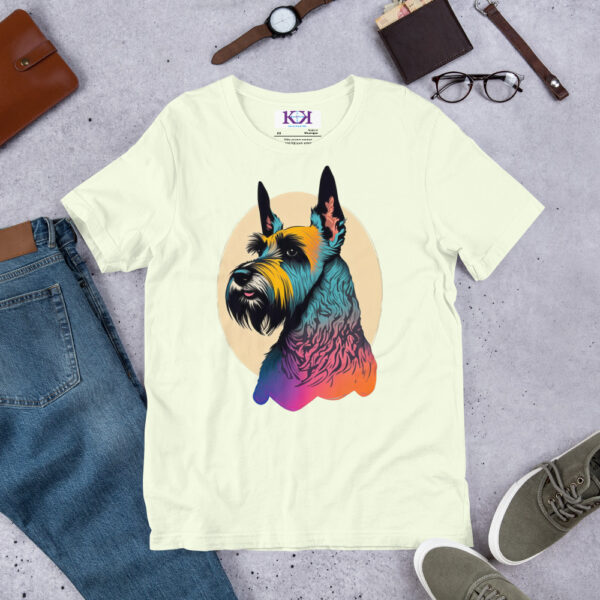 Standard Schnauzers dog Unisex t-shirt - Image 11