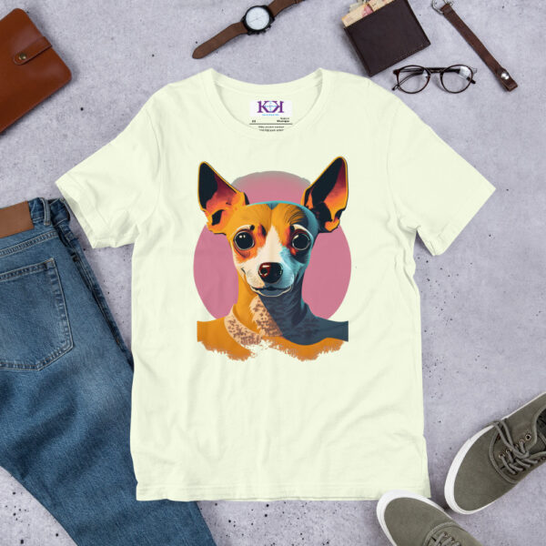 Toy Fox Terriers dog Unisex t-shirt - Image 11