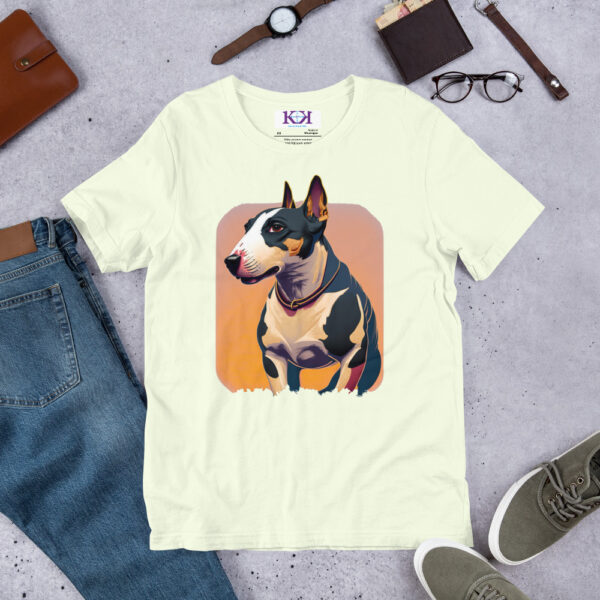 Miniature Bull Terriers dog Unisex t-shirt - Image 11