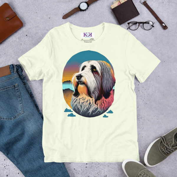 Bearded Collies dog Unisex t-shirt - Image 11