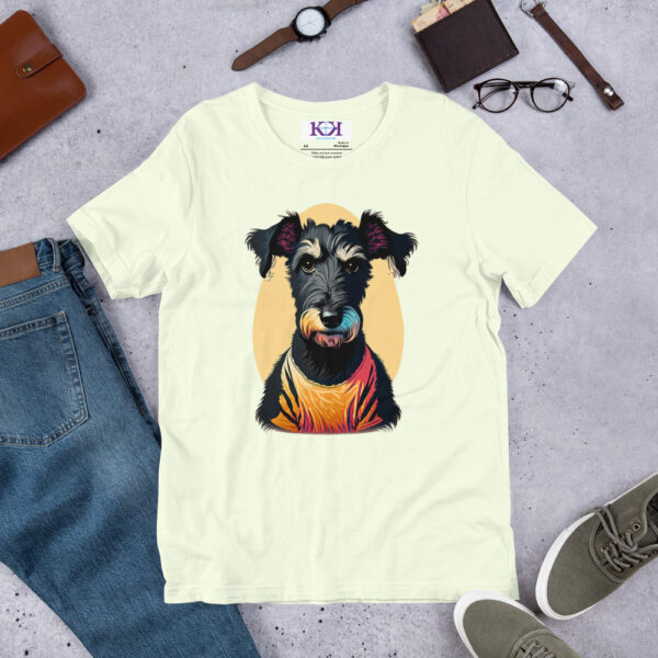 Black Russian Terriers dog Unisex t-shirt