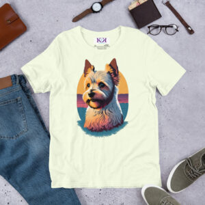 Norfolk Terriers dog Unisex t-shirt