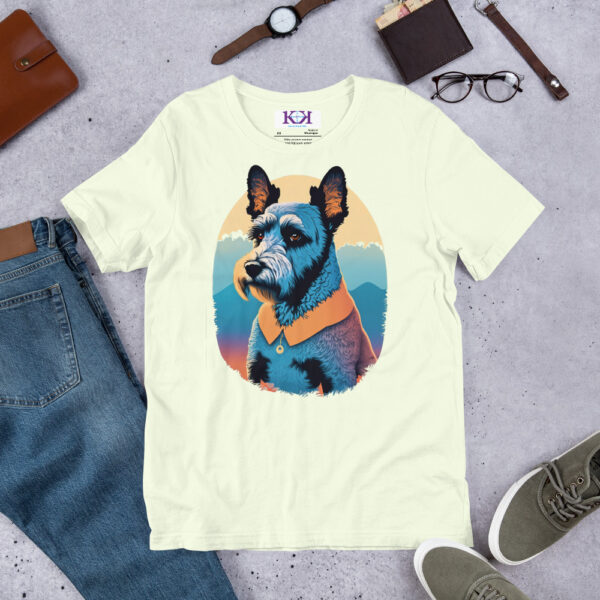 Kerry Blue Terriers dog Unisex t-shirt - Image 11
