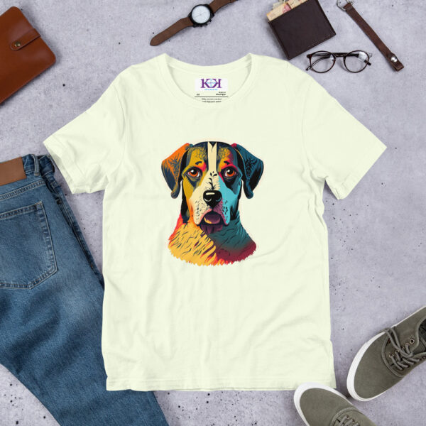 Barbets dog Unisex t-shirt