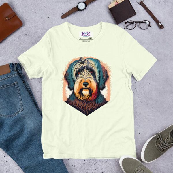 Briards dog Unisex t-shirt - Image 11