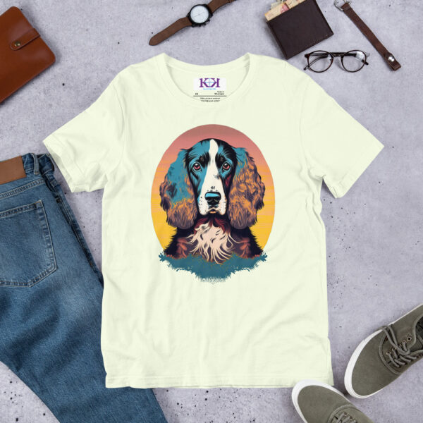Field Spaniels dog Unisex t-shirt - Image 11
