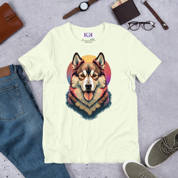 Finnish Lapphunds dog Unisex t-shirt
