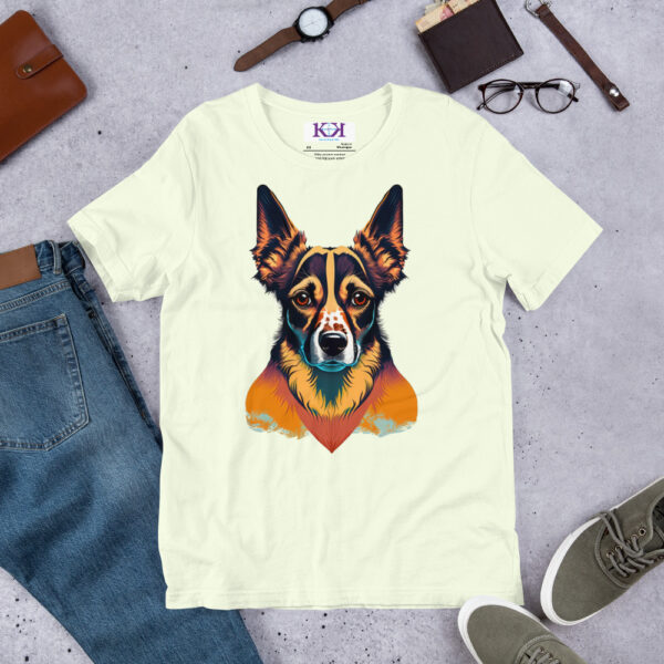Nederlandse Kooikerhondjes dog Unisex t-shirt - Image 11