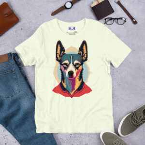 Norwegian Buhunds dog Unisex t-shirt
