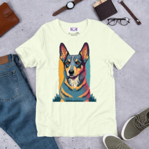 Swedish Vallhunds dog Unisex t-shirt