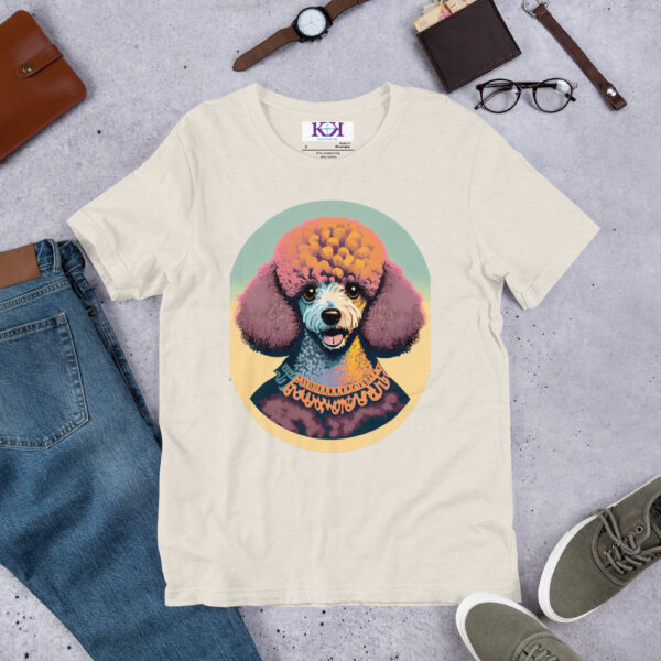 Poodles dog Unisex t-shirt