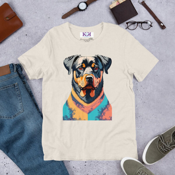 Rottweilers dog Unisex t-shirt - Image 8