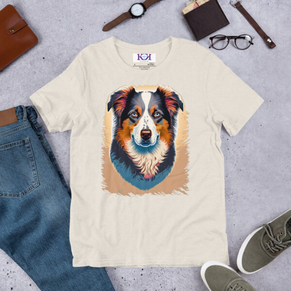 Australian Shepherds dog Unisex t-shirt - Image 7
