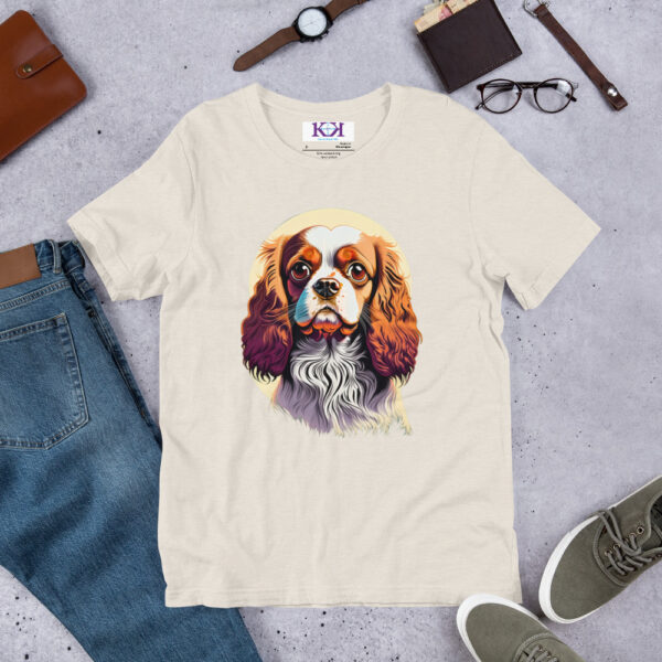 Cavalier King Charles Spaniels dog Unisex t-shirt - Image 7