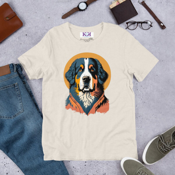 Bernese Mountain Dogs dog Unisex t-shirt - Image 7