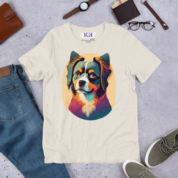 Brittanys dog Unisex t-shirt - Image 8