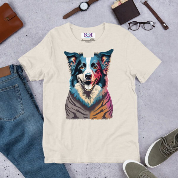 Border Collies dog Unisex t-shirt - Image 8