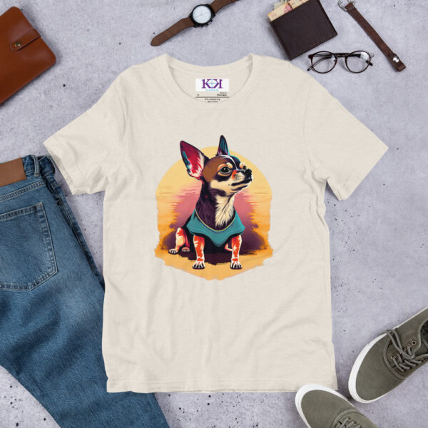 Chihuahuas dog Unisex t-shirt - Image 7