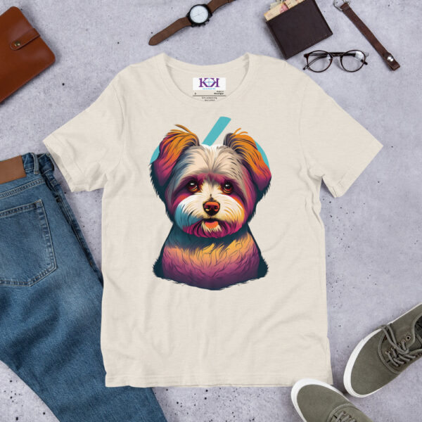 Maltese dog Unisex t-shirt - Image 8