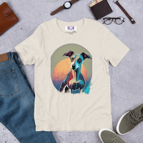 Whippets dog Unisex t-shirt - Image 8