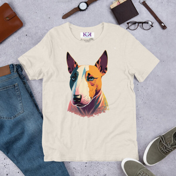 Bull Terriers dog Unisex t-shirt