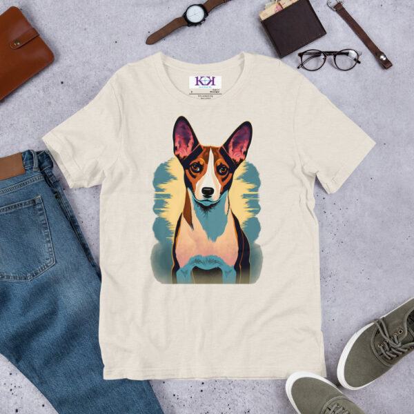 Basenjis dog Unisex t-shirt - Image 8