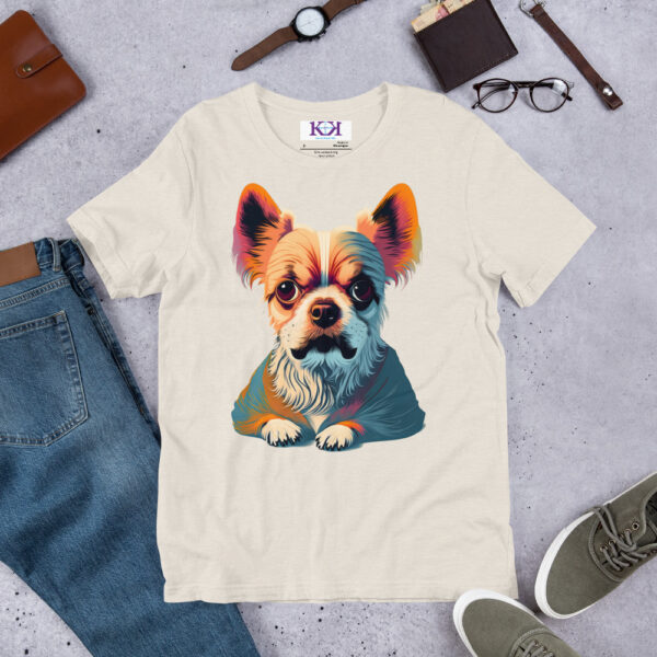 Japanese Chin dog Unisex t-shirt - Image 8
