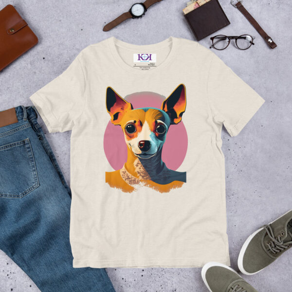 Toy Fox Terriers dog Unisex t-shirt - Image 8