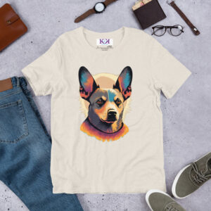 Schipperke dog Unisex t-shirt