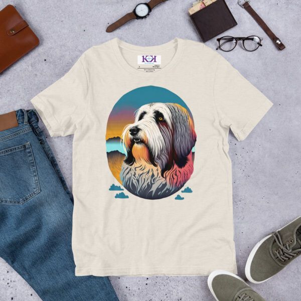 Bearded Collies dog Unisex t-shirt - Image 8