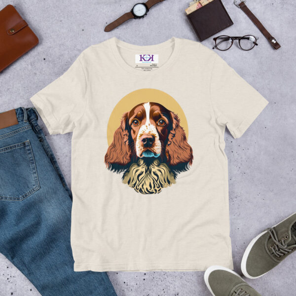 Welsh Springer Spaniels dog Unisex t-shirt - Image 8