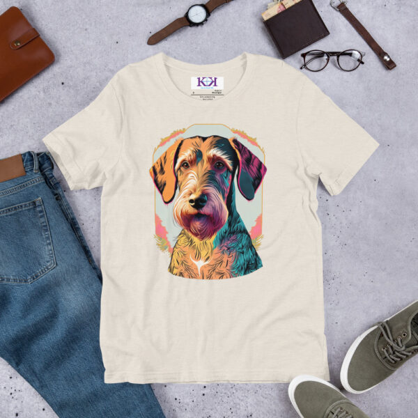 Wirehaired Vizslas dog Unisex t-shirt - Image 8