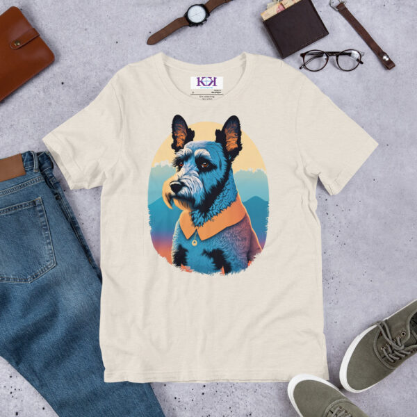 Kerry Blue Terriers dog Unisex t-shirt - Image 7