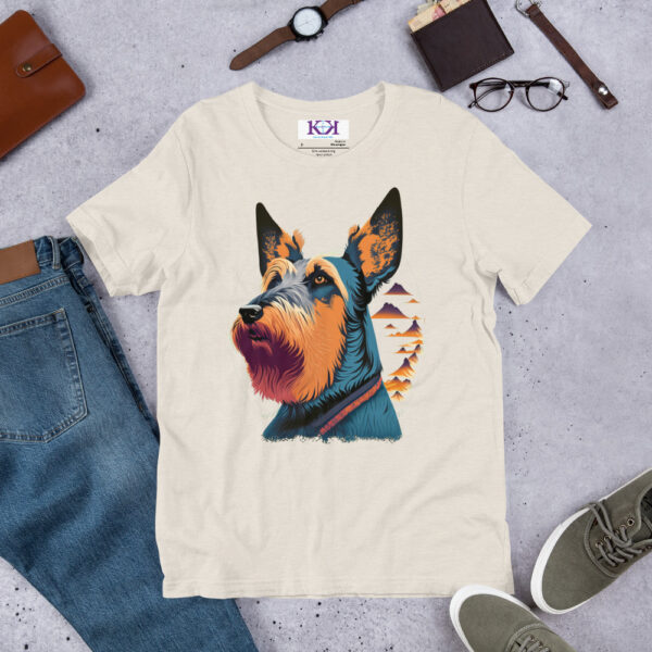 Scottish Deerhounds dog Unisex t-shirt - Image 8