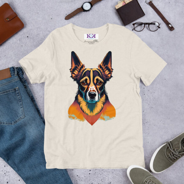 Nederlandse Kooikerhondjes dog Unisex t-shirt - Image 8