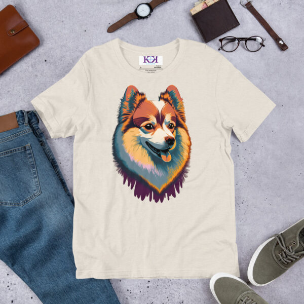 Finnish Spitz dog Unisex t-shirt - Image 8