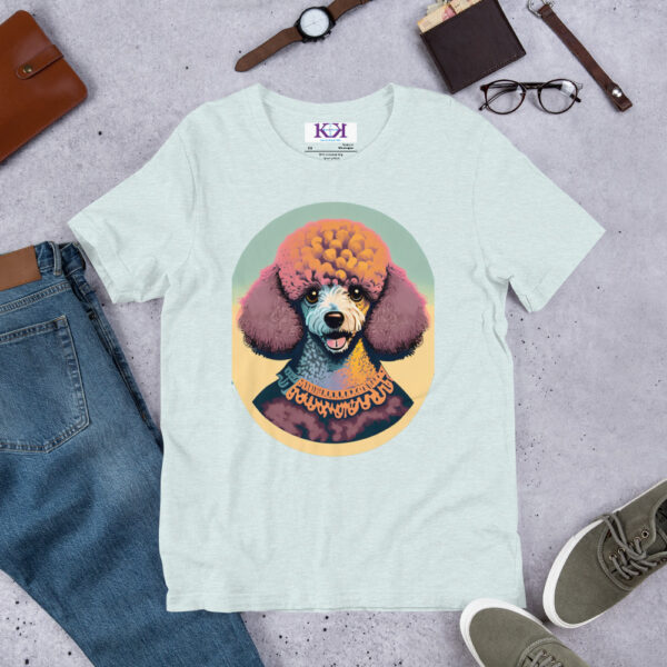 Poodles dog Unisex t-shirt - Image 8