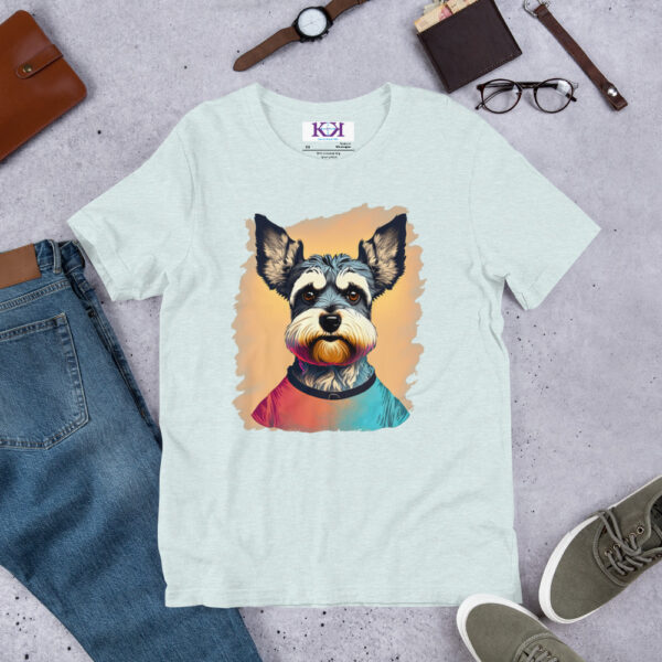 Miniature Schnauzers dog Unisex t-shirt - Image 8