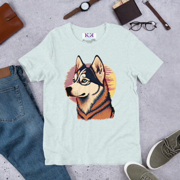 Siberian Huskies dog Unisex t-shirt - Image 8