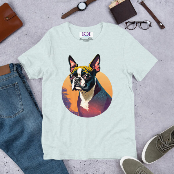 Boston Terriers dog Unisex t-shirt - Image 8