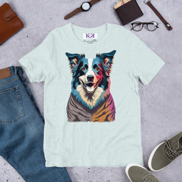 Border Collies dog Unisex t-shirt - Image 9