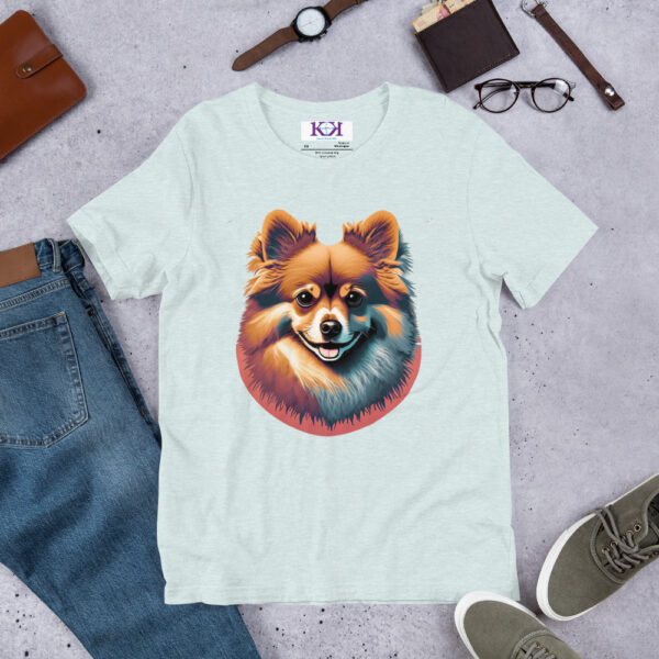 Pomeranians dog Unisex t-shirt - Image 8