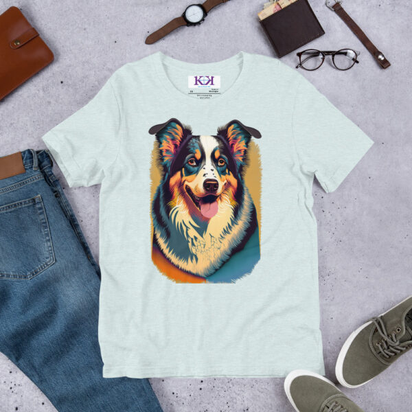 Miniature American Shepherds dog Unisex t-shirt - Image 9
