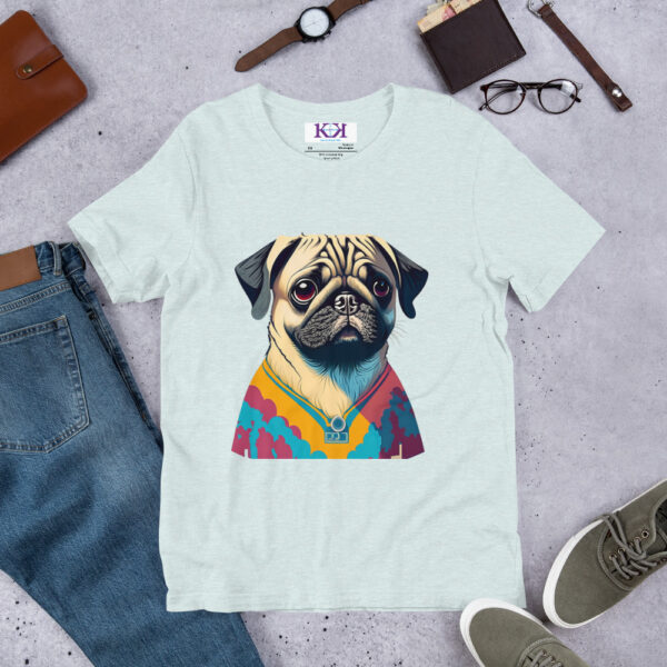 Pugs dog Unisex t-shirt - Image 9