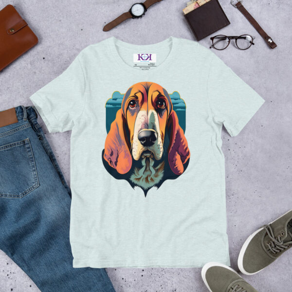 Basset Hounds dog Unisex t-shirt
