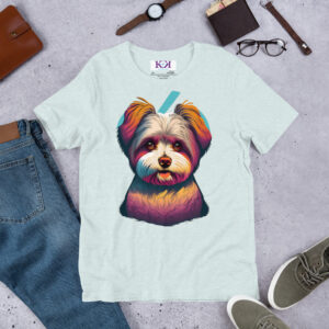 Maltese dog Unisex t-shirt