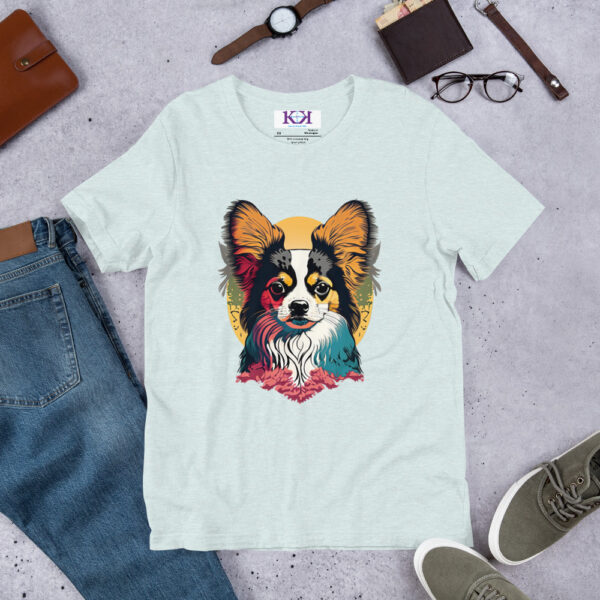 Papillons dog Unisex t-shirt - Image 9