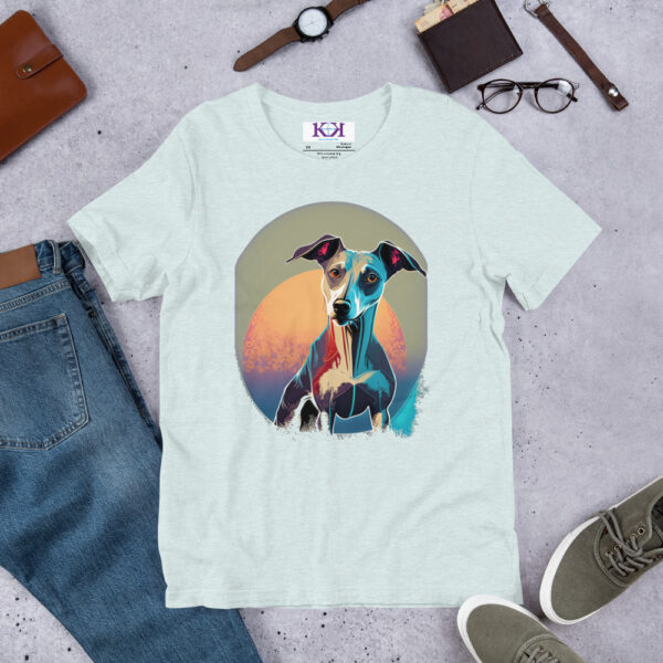 Whippets dog Unisex t-shirt - Image 9